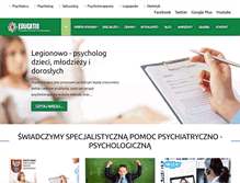Tablet Screenshot of educatio.pl